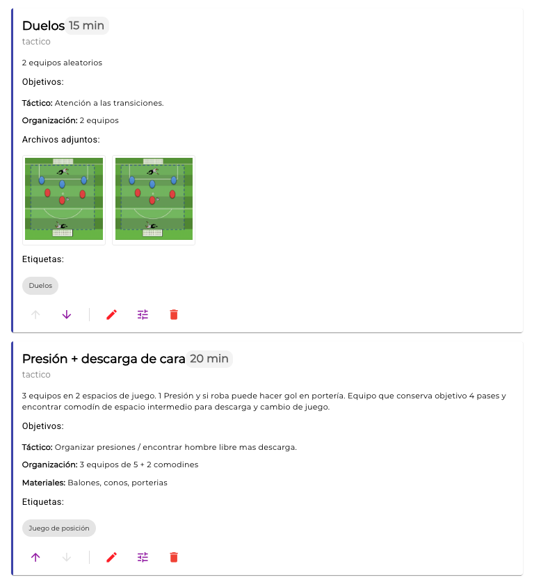 Organizador de tareas - Drag and Drop
